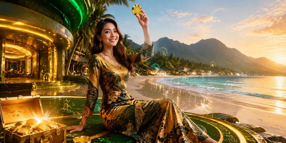 Kasino hiburan dengan tema batik di Langkawi