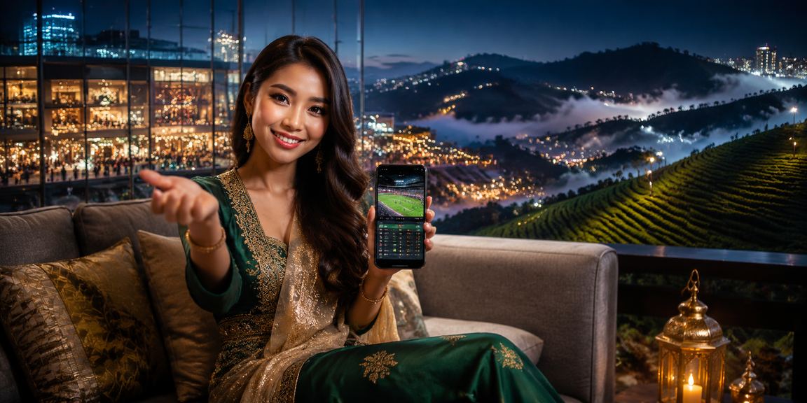 Pemain menggunakan telefon untuk akses kasino dalam talian Malaysia dengan mudah
